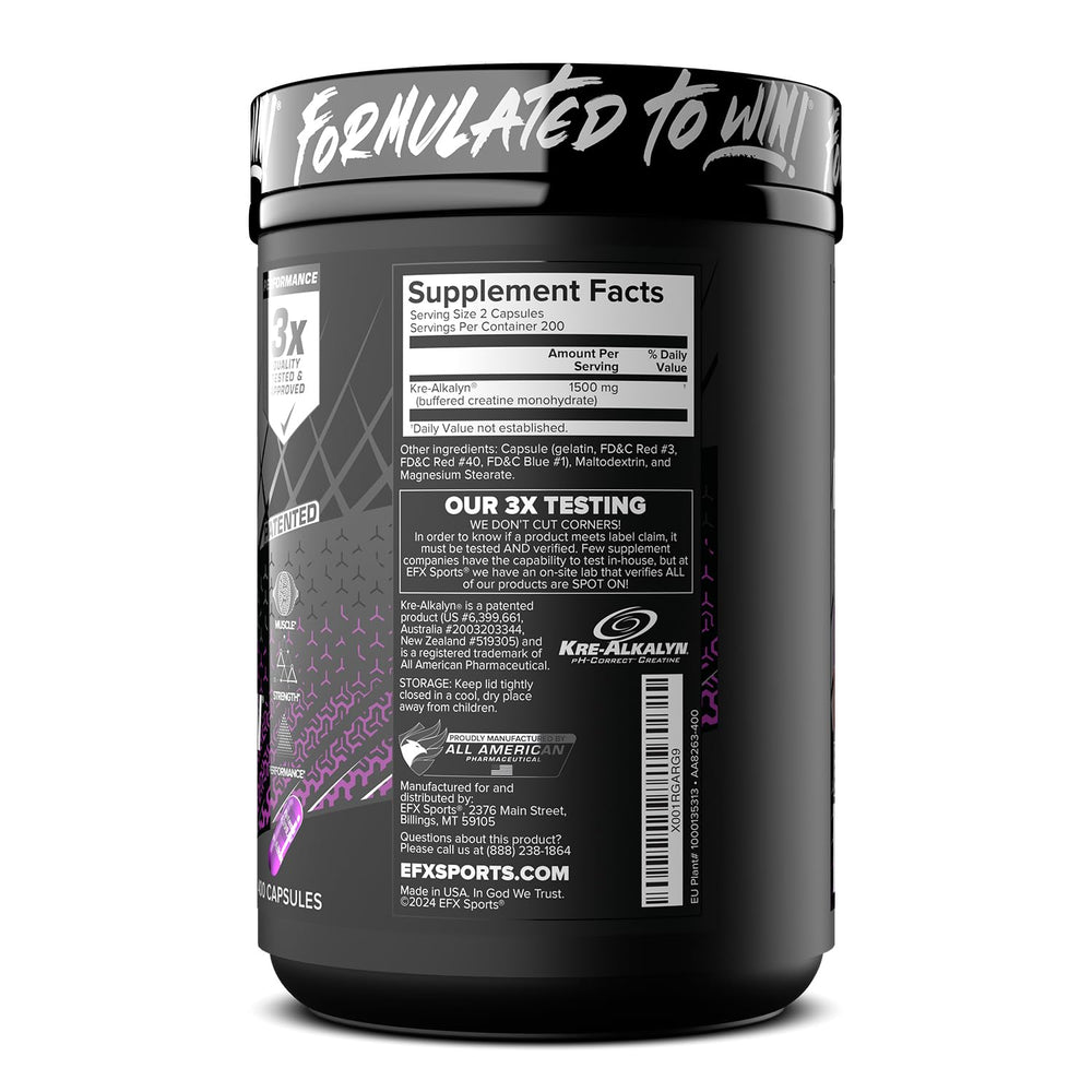 Graphic illustrating Kre-Alkalyn EFX pH range and stability principles.