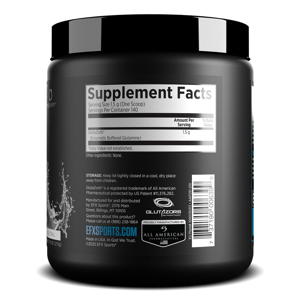 EFX Sports logo on product packaging, signaling brand quality.