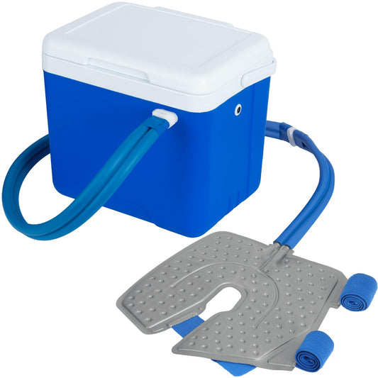 Egfvcbo cold therapy machine knee pad delivers even cooling for knee recovery.
