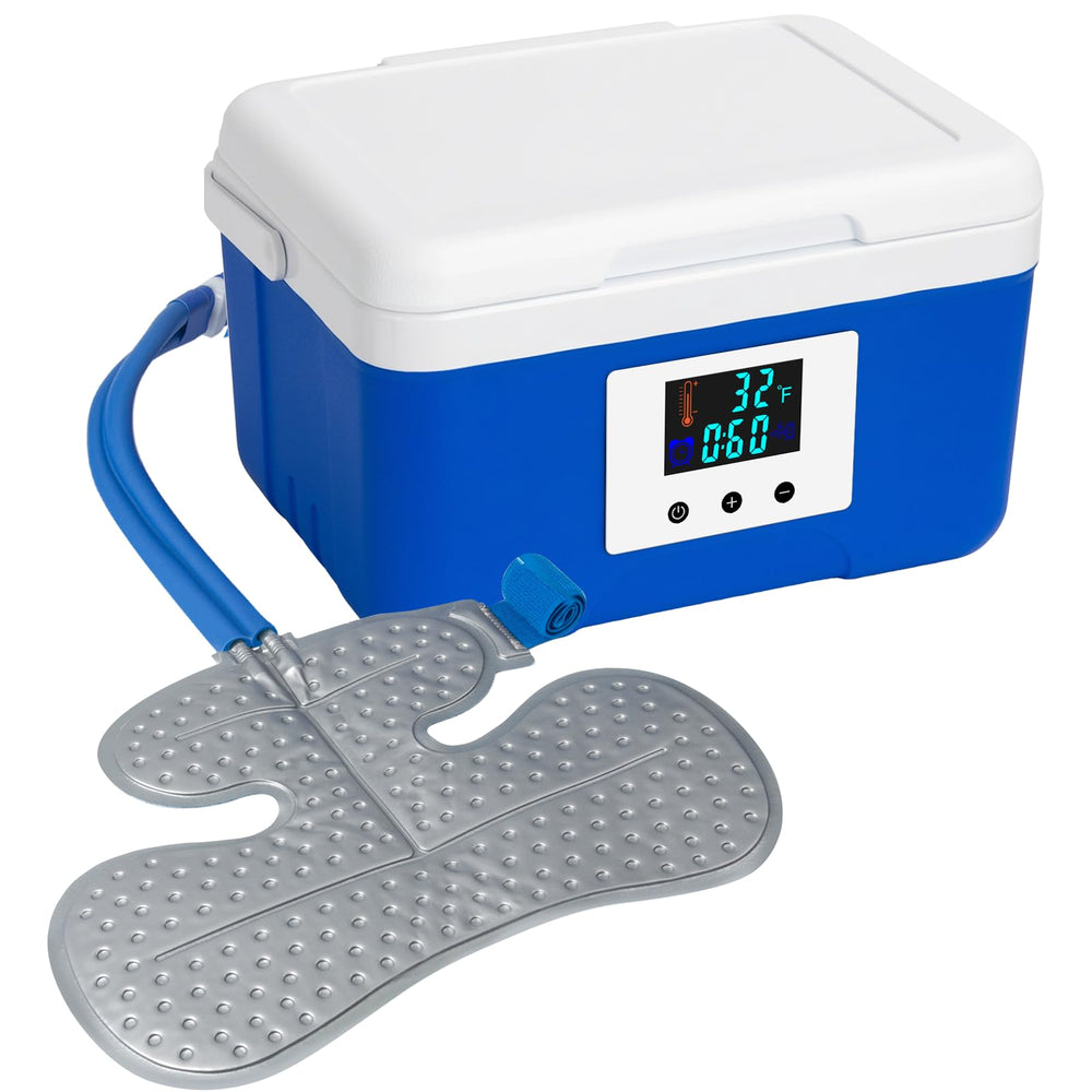 Egfvcbo ice machine shoulder cold therapy highlights compact unit for post-surgery relief.