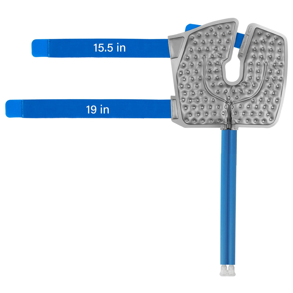 Egfvcbo leakproof quick-connect knee pad provides secure attachment.