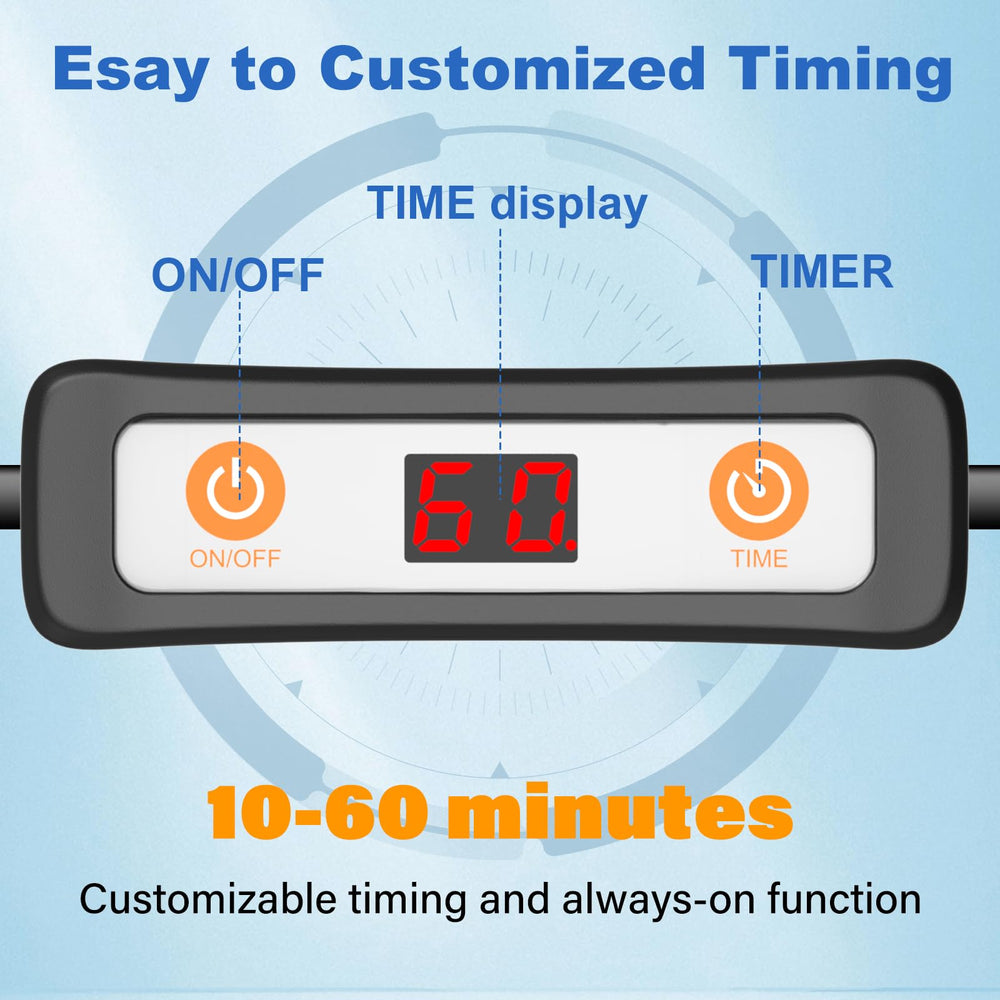 Egfvcbo wired controller offers on/off and timed cooling options