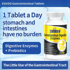 EGUOO L-glutamine ingredient jar supports intestinal comfort.