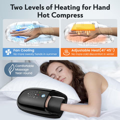 Ehightop massager showing 3000mAh battery for long cordless sessions.