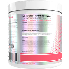 OxyShred Guava Paradise ingredients panel highlights immune support and prebiotic blend.