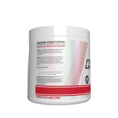 EHP Labs OxyShred powder scoop showing raspberry flavor powder.