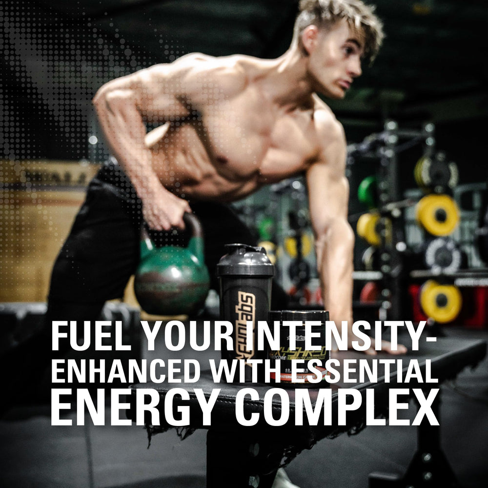 Ingredient list card highlighting L Glutamine and Acetyl L Carnitine