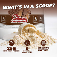 EHP Labs OxyWhey flavor variety display suggests tasty macro friendly options