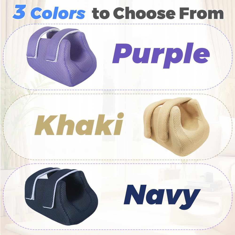 Universal adult sizing with compact footprint for home or facility use.