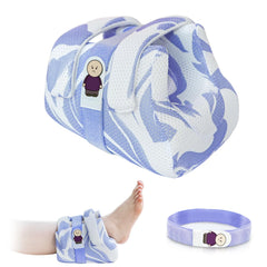 EHUCONGAITB heel protector with a warm pattern for comfortable bed rest.