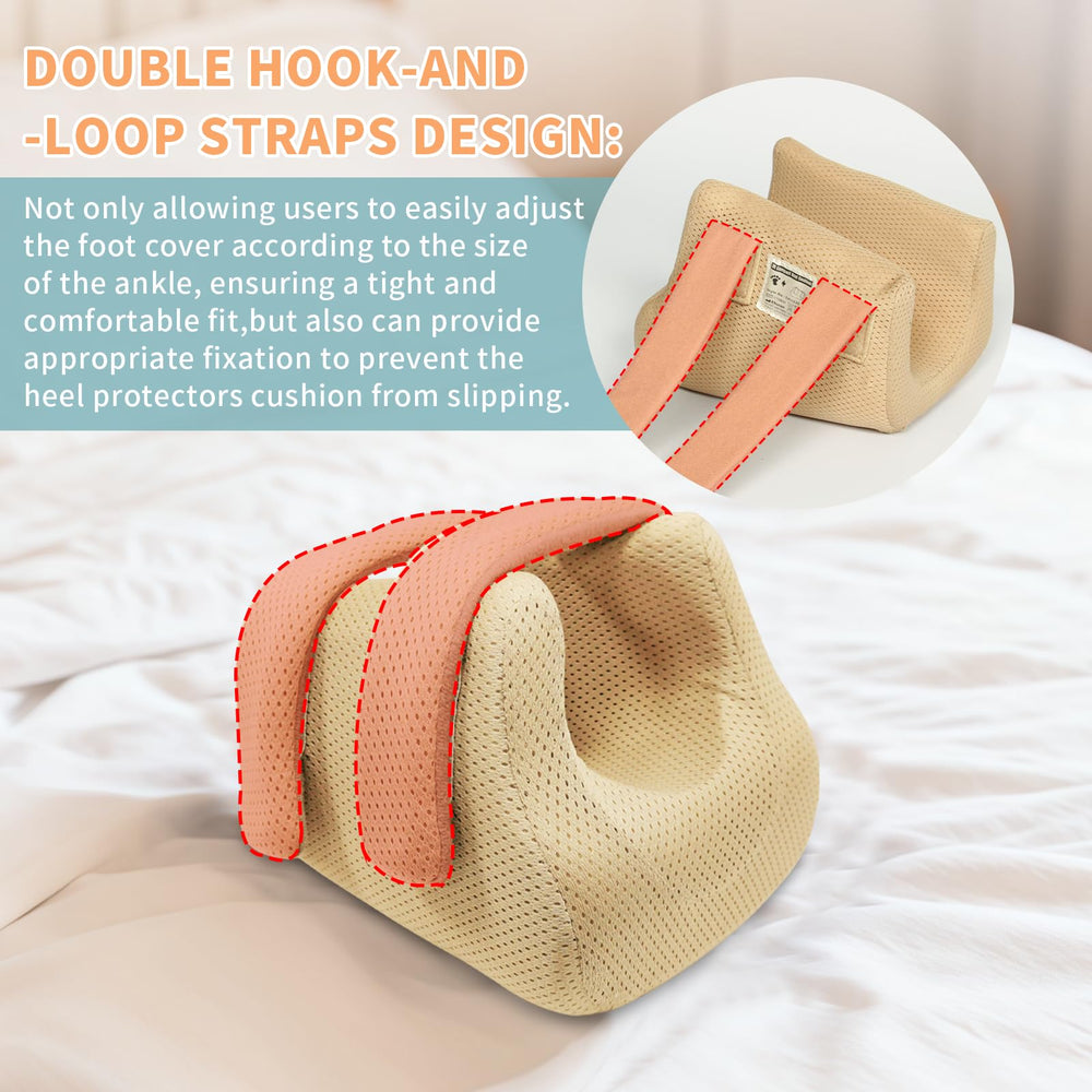 EHUCONWIB heel-elevation-design reduces surface pressure while elevating the foot.