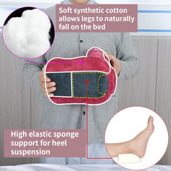 EHUCONWIB rebound filling under the heel offers firm, supportive elevation.