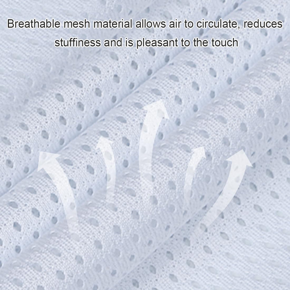EHUSPU tracheostomy cover shows three-layer filter for cleaner air