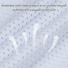 EHUSPU tracheostomy cover shows three-layer filter for cleaner air