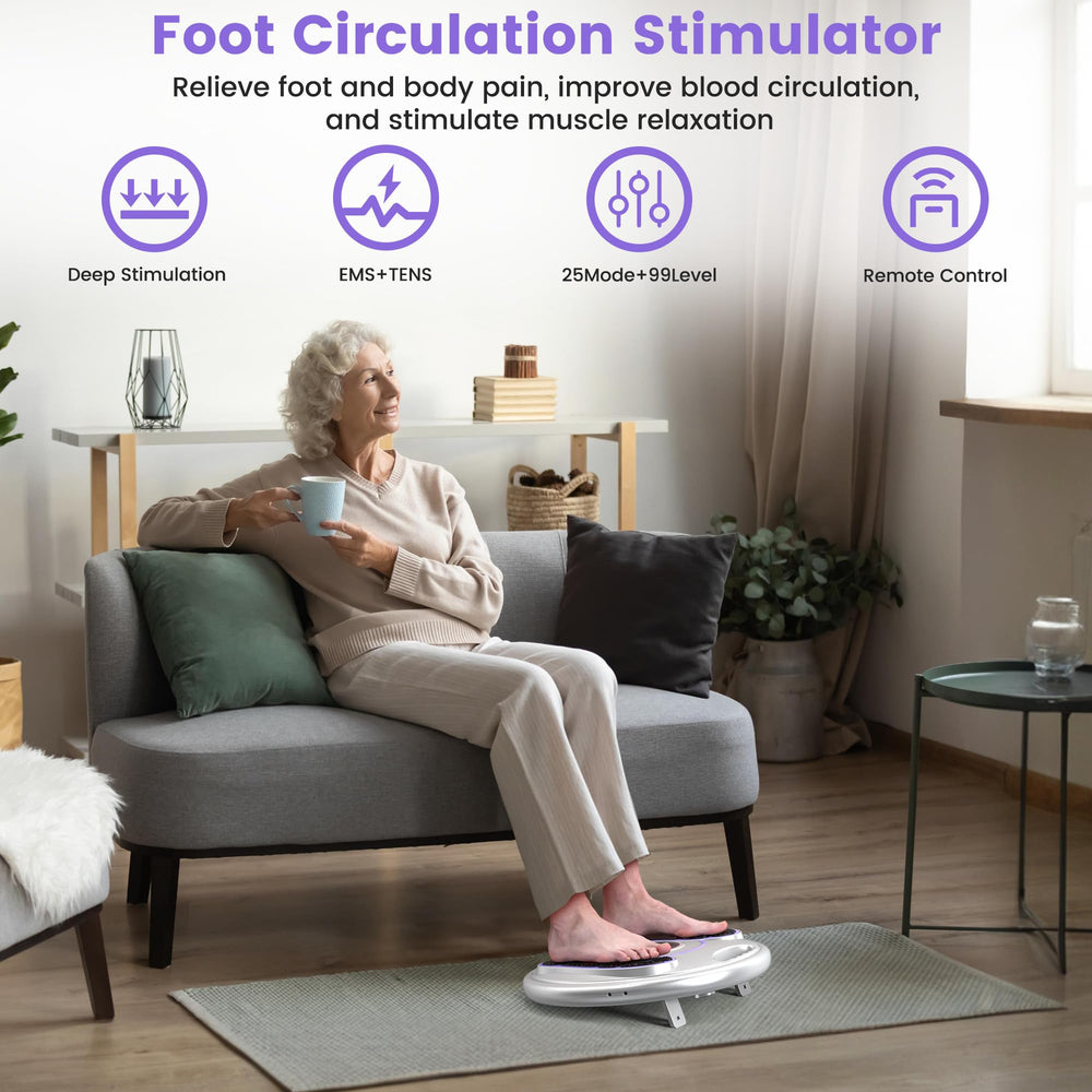 EIGOTDYH EMS foot massager pads enhance muscle stimulation and numbness relief