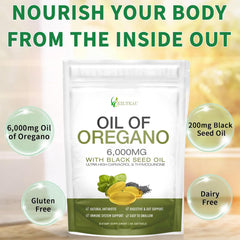 EILTEAU oregano oil capsules offer convenient daily immune support.