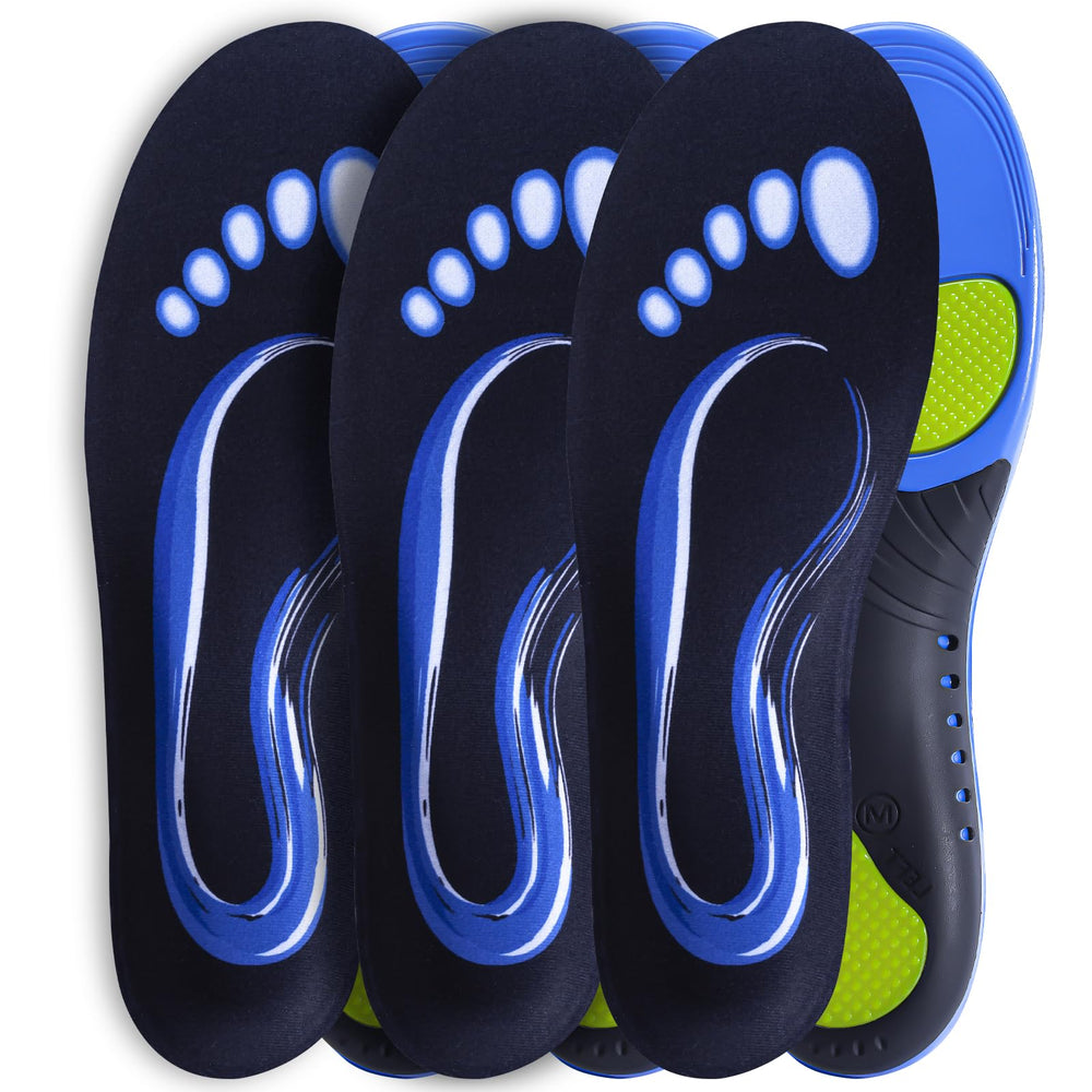 EIRMAT plantar fasciitis insoles pack-1 with arch support for all-day standing.