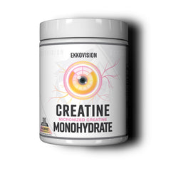 Ekkovision Creatine Monohydrate Pink Lemonade bottle for easy daily use