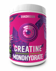 Ekkovision Creatine micronized powder dissolves smoothly for quick mixing.