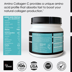 Amino Collagen C mixed into coffee for a smooth protein boost.
