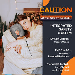 ELEKHEAL Electric Sinus Pillow offers sleep-friendly warmth for relaxation and relief