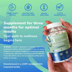 ELEMYNT Magnesium citrate scoop beside capsules for absorption