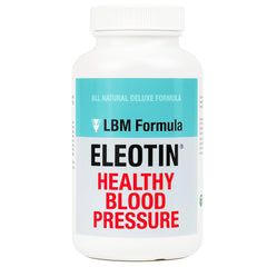 Eleotin Value Pack LBM bottle highlights the herbal formula for circulatory and heart support.