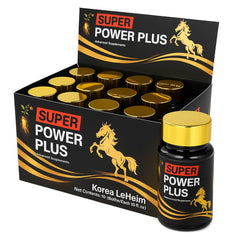 Elestoria Power Plus bottle pour demonstrates convenient daily use for energy support.