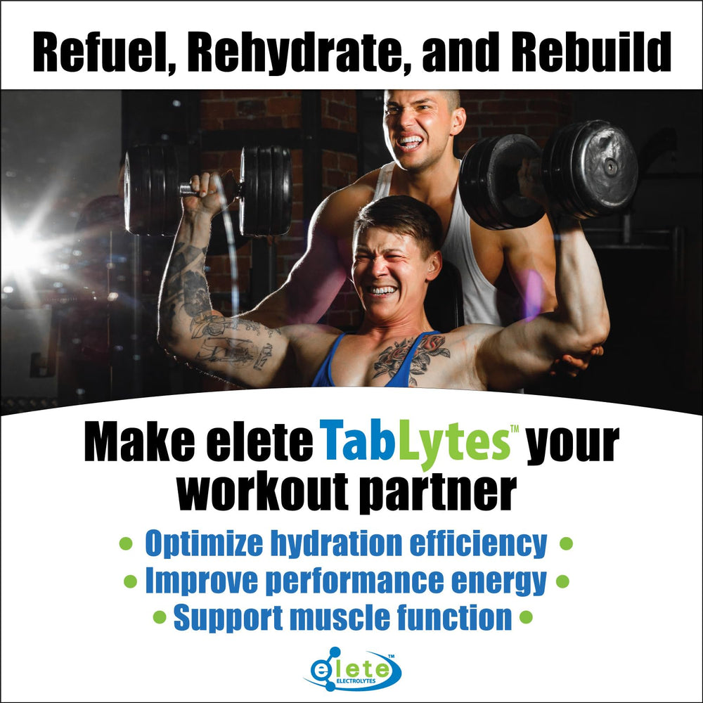 Elete Citrilyte with clean, zero sugar ingredients for mindful hydration.