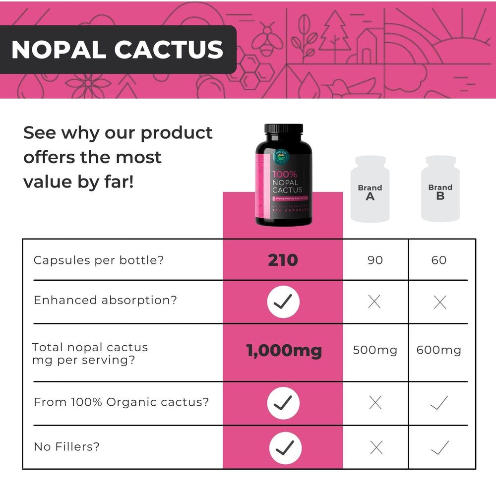 Capsule contents viewed up close with prickly pear powder and black pepper extract.