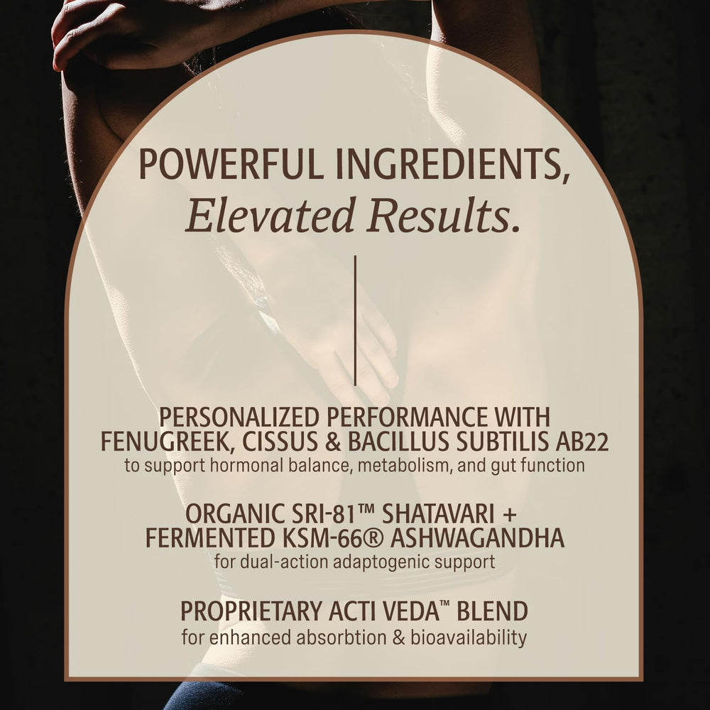 Elevate Organic Women’s Whey Protein Powder pour reveals a creamy vanilla shake.