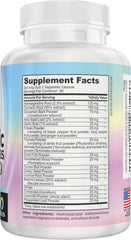 Elevate Recovery 17-in-1 label close-up highlighting the herbal blend.