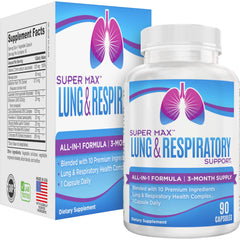 Elevate Recovery Lung and Respiratory bottle front view for daily support