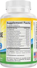 Elevate Recovery Perimenopause capsules close-up highlighting the herbal blend.