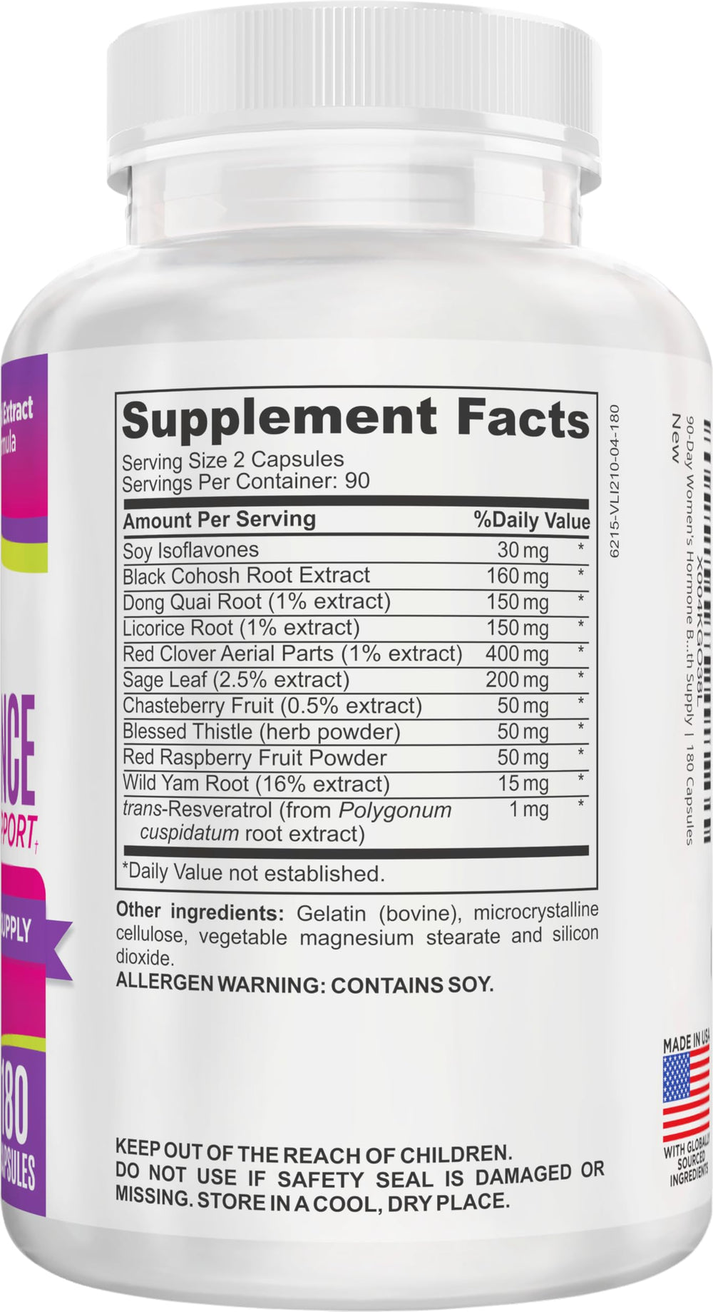 Elevate Recovery capsules close-up showing herbal blend