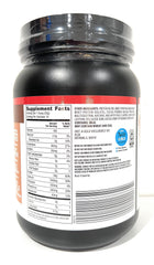 Elevation by Millville chocolate protein powder scoop showing portion for precise fueling.