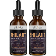 Elikadur Shilajit: gotas de resina orgánica para energía sostenida y vitalidad diaria.