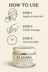 ELISORA-aloe-vera soothing hydration applied to the skin.