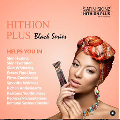 Elizkof Satin Skinz HITHION Plus pack shown for a home skincare routine