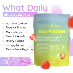 Elloura ovary gummies convey female-focused organ nutrition benefits.