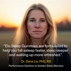 Elo Health melatonin 2 mg gummy ready to ease sleep onset.
