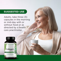 Collagen Health bottle on nightstand ready for daily routine.