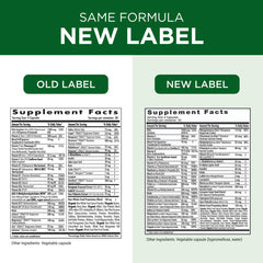 Emerald Labs Men's 45+ bottle on shelf suggesting convenient daily use