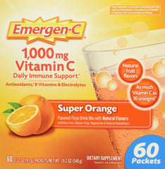 Emergen-C 130213 bottle pour promotes refreshing daily immune support
