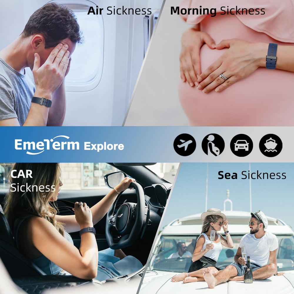 EmeTerm Apple Watch compatibility travel bundle offers stylish, practical relief on the go.