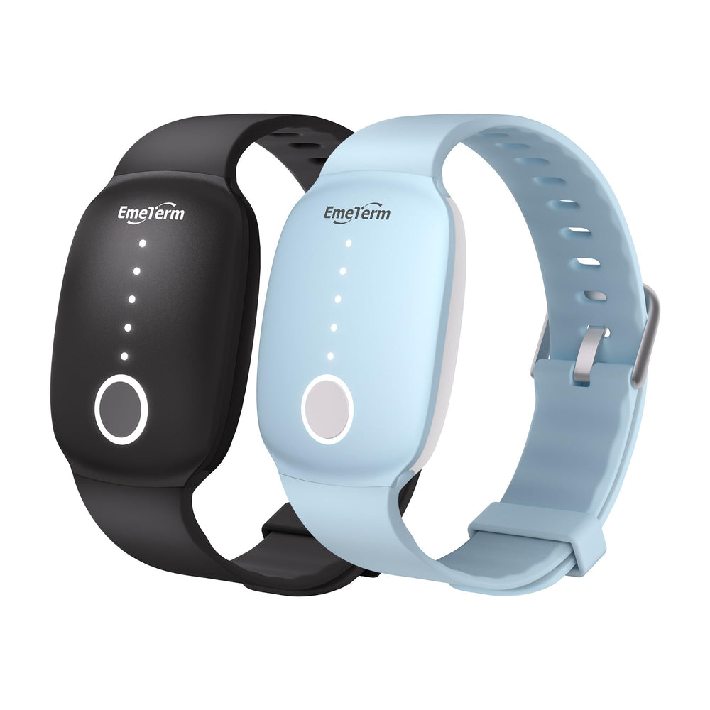 EmeTerm Fashion wristband close-up highlighting hypoallergenic silicone for comfortable wear