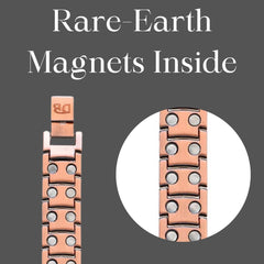EMF Shield Copper Bracelet lifestyle image promoting balance and energy