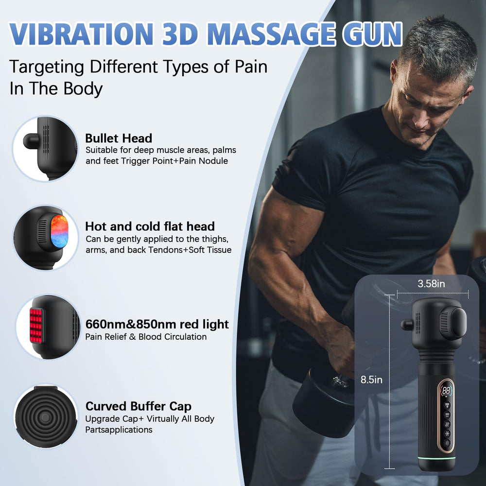 Emicool red light head delivers gentle photobiomodulation for everyday comfort.