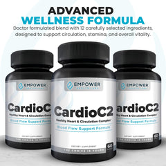CardioC2 capsules inside bottle ready for daily use.