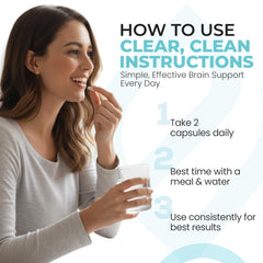 MemoShield label detail – clear information for informed daily wellbeing choices.